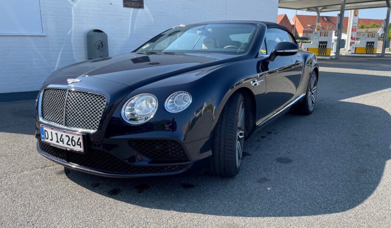 Bentley Continental GT 4,0 V8 Convertible aut. full